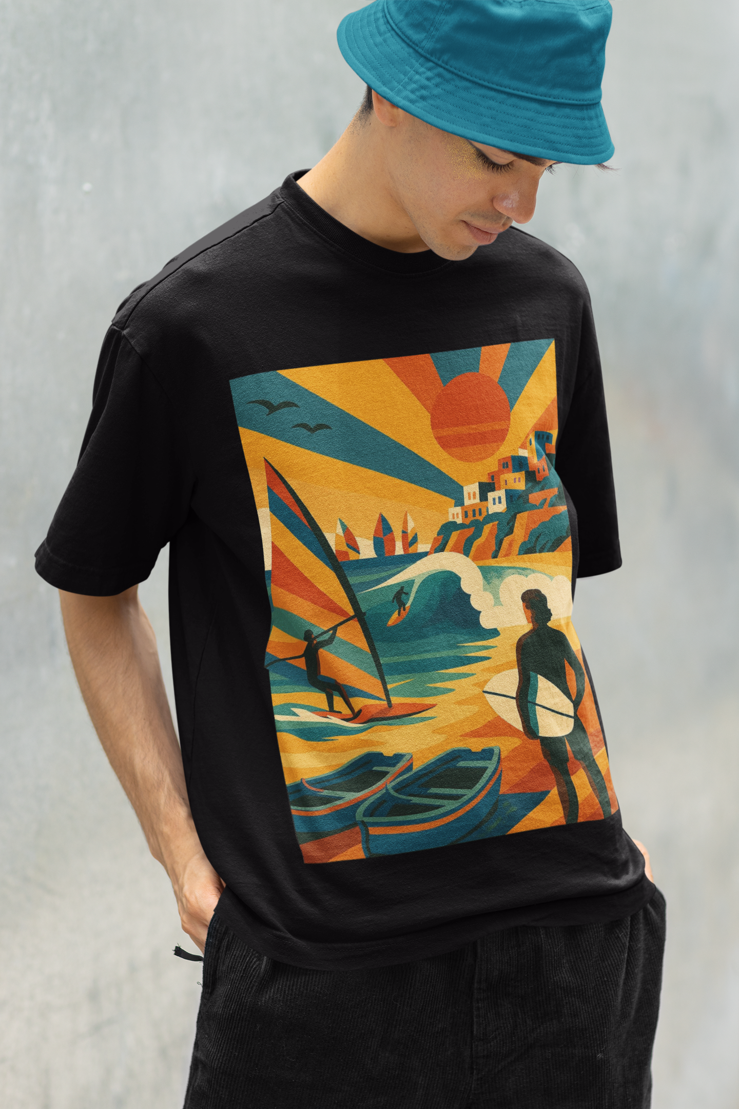 T CHIRT - OVERSIZE - TAGHAZOUT 1