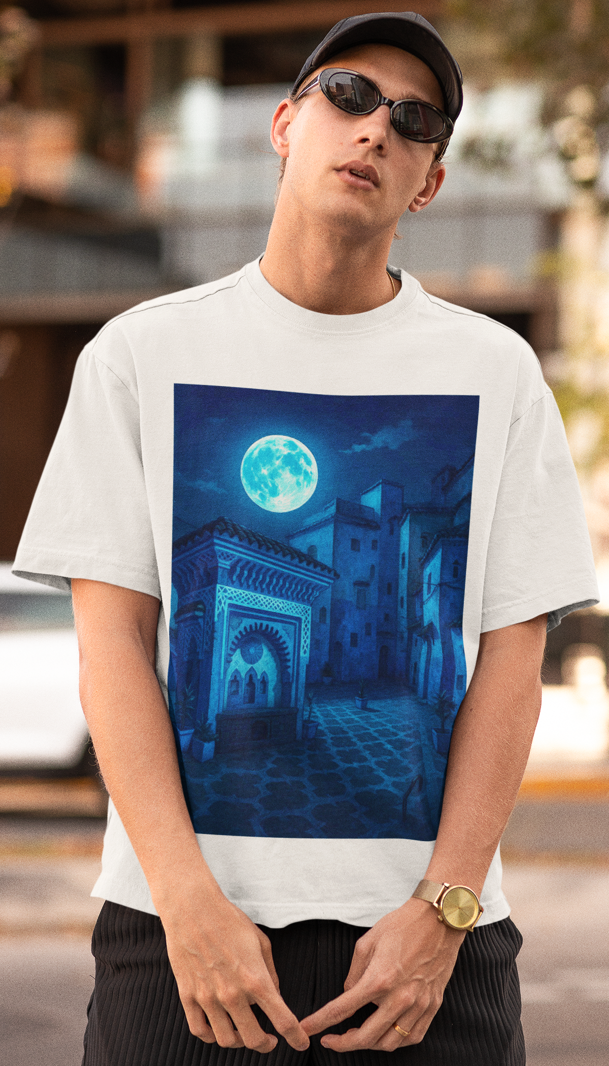 T SHIRT - OVERSIZE - CHEFCHAOUEN