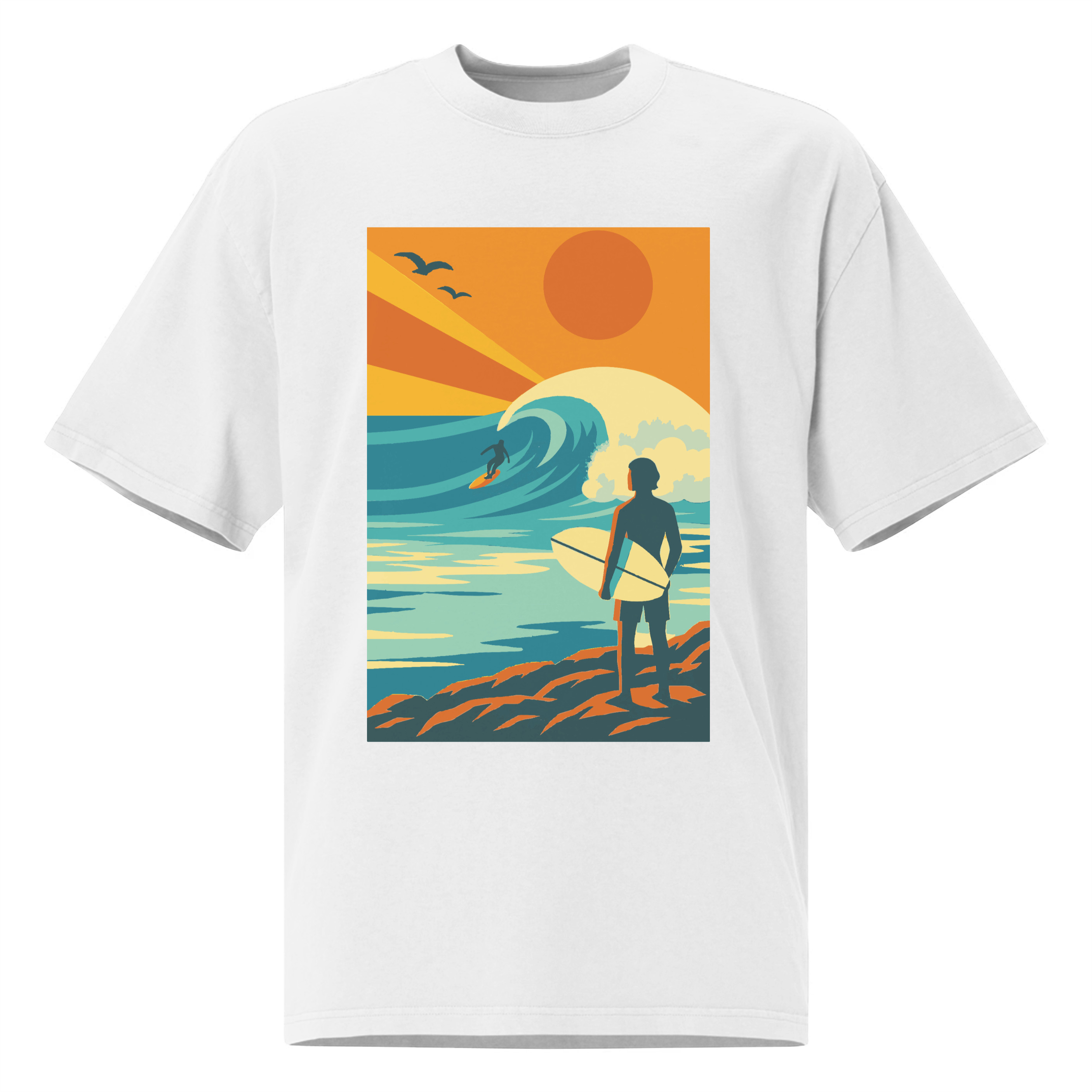 T CHIRT - OVERSIZE - TAGHAZOUT SURF