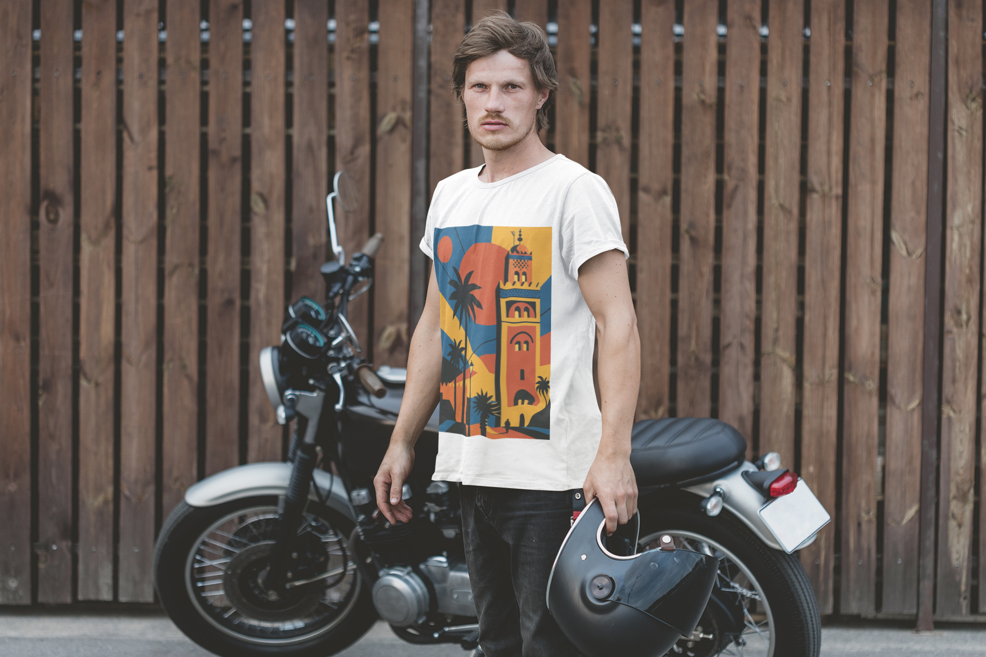 T SHIRT - OVRSIZE - MARAKKECH KOTOBIYA
