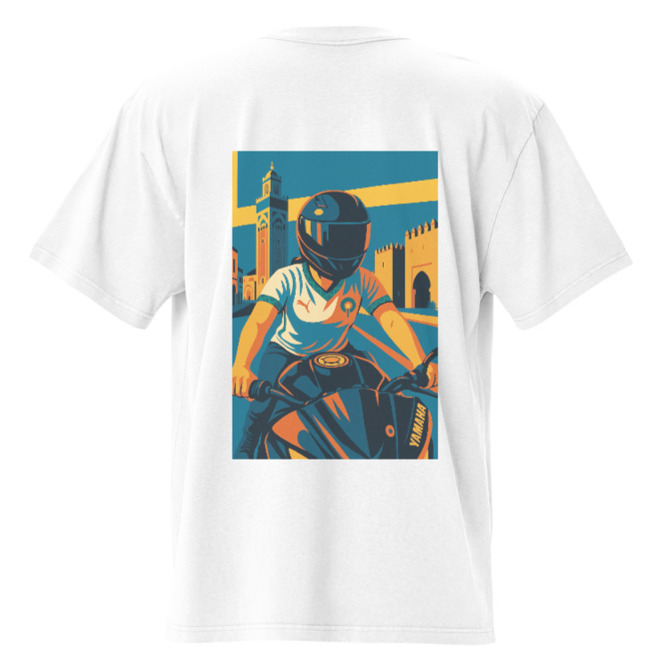 T SHIRT - OVERSIZE - MOTO OF MOROCCO