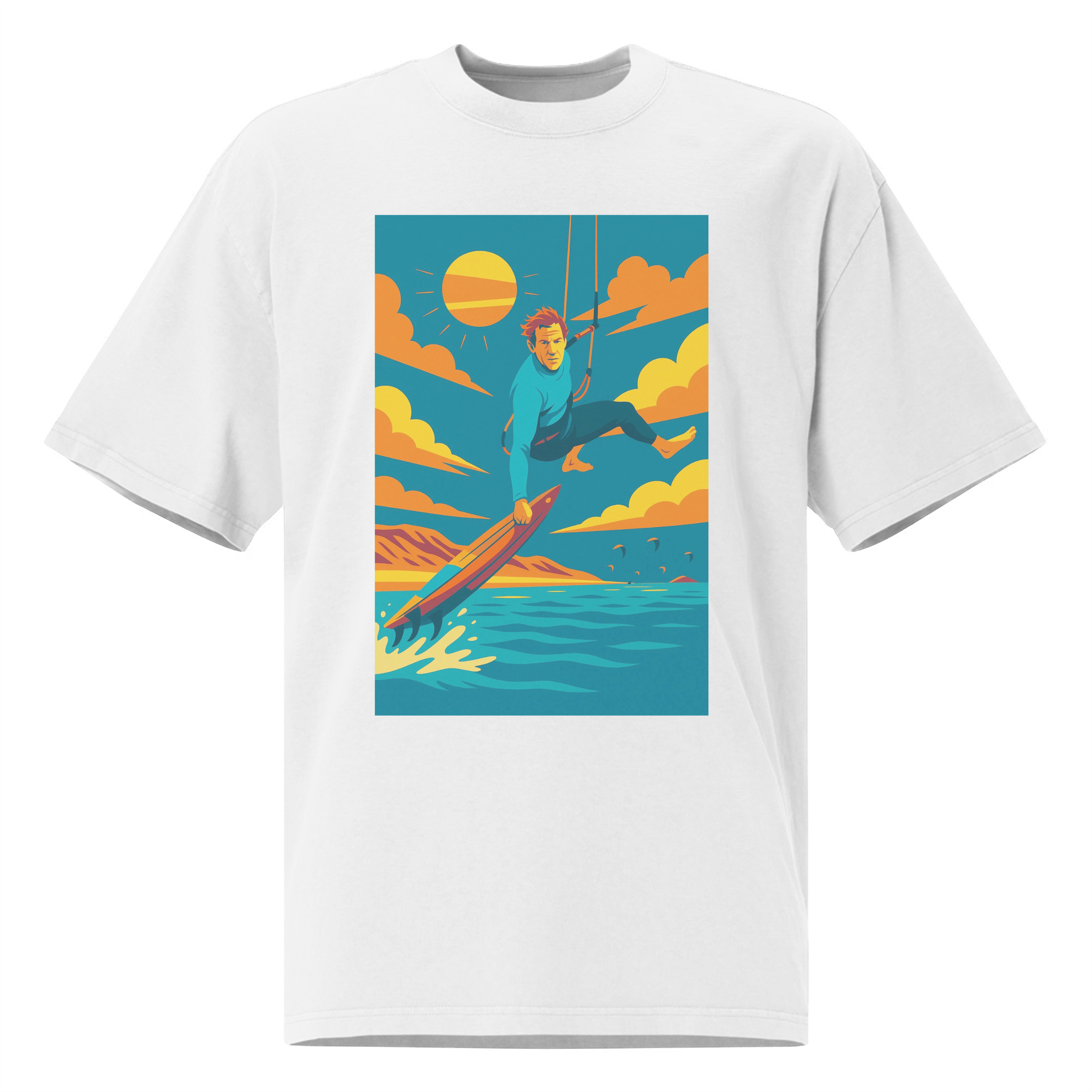 T SHIRT - OVERSIZE - DAKHELA KITSURF