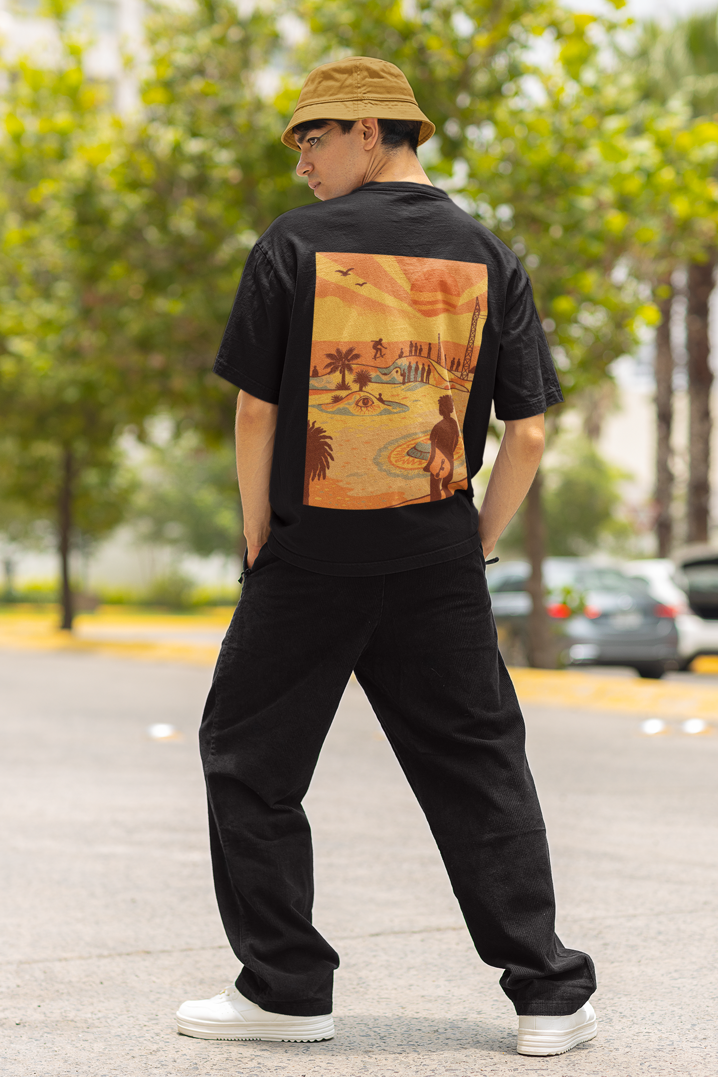T SHIRT - OVERSIZE - TAGHAZOUT PARK