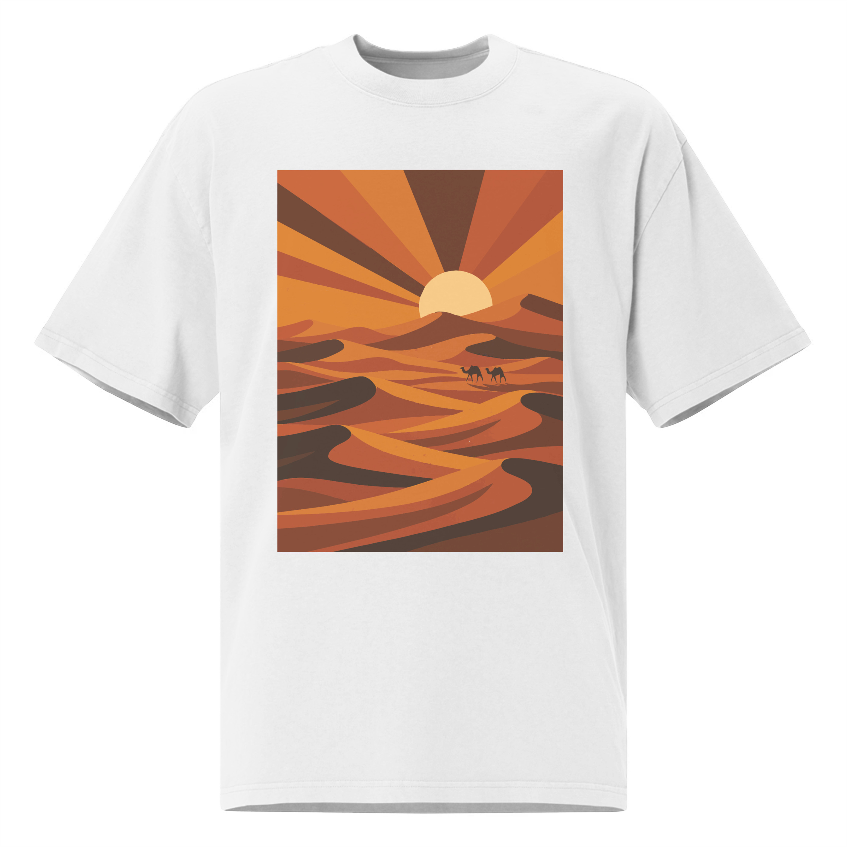 T SHIRT - OVERSZE - SAHARA