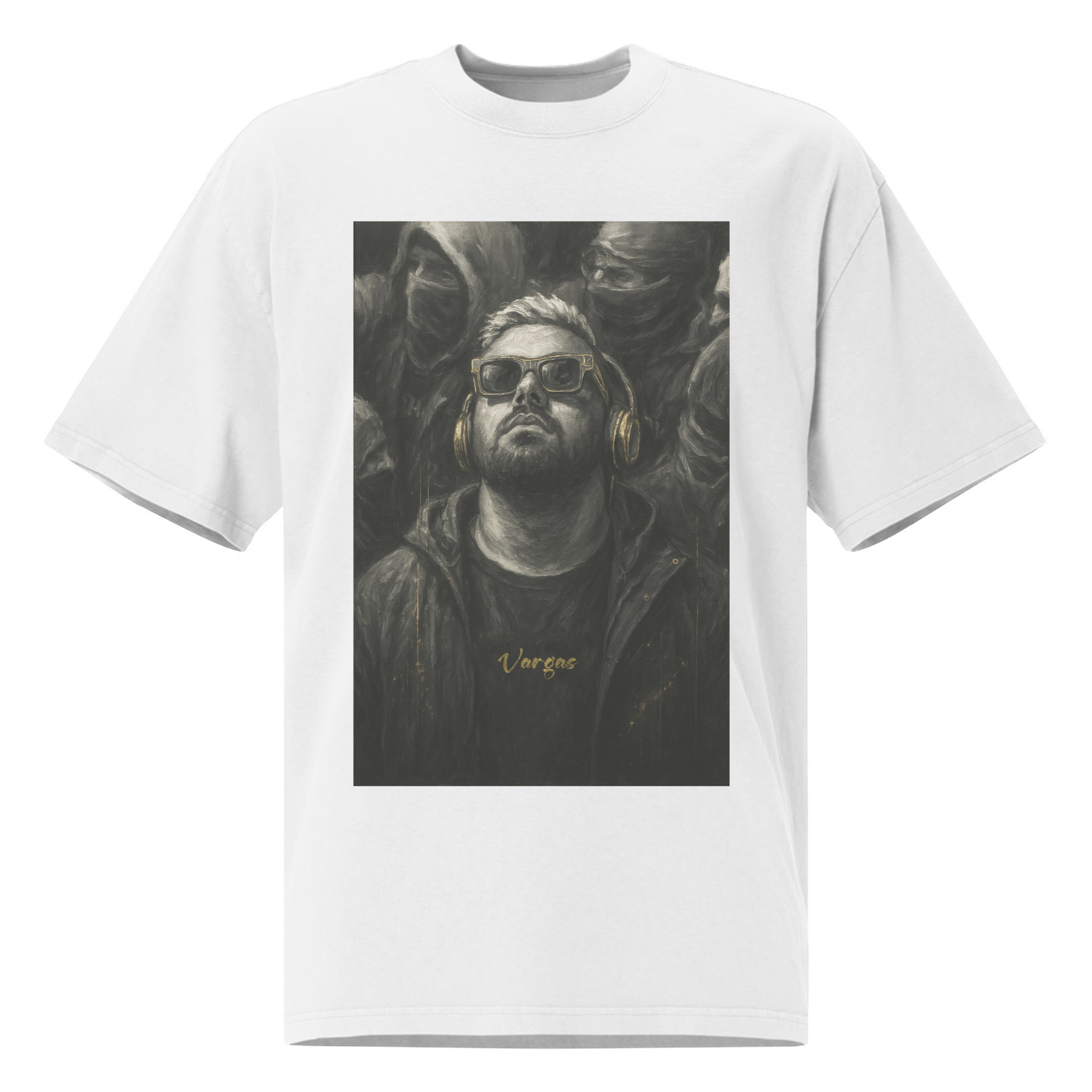 T SHIRT - OVERZISEBACK - VARGAS