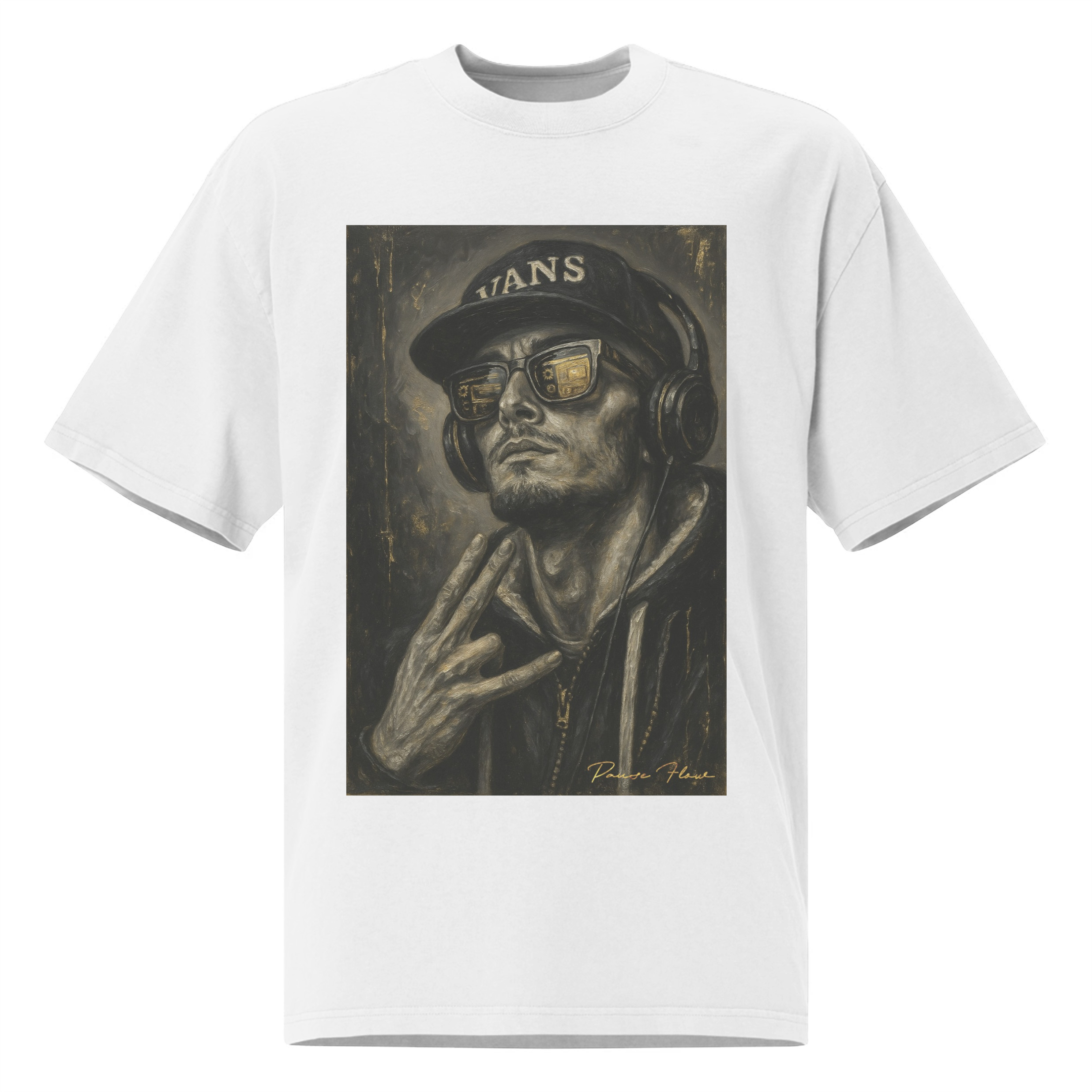 T SHIRT - OVERSIZE - PAUSE FLOW