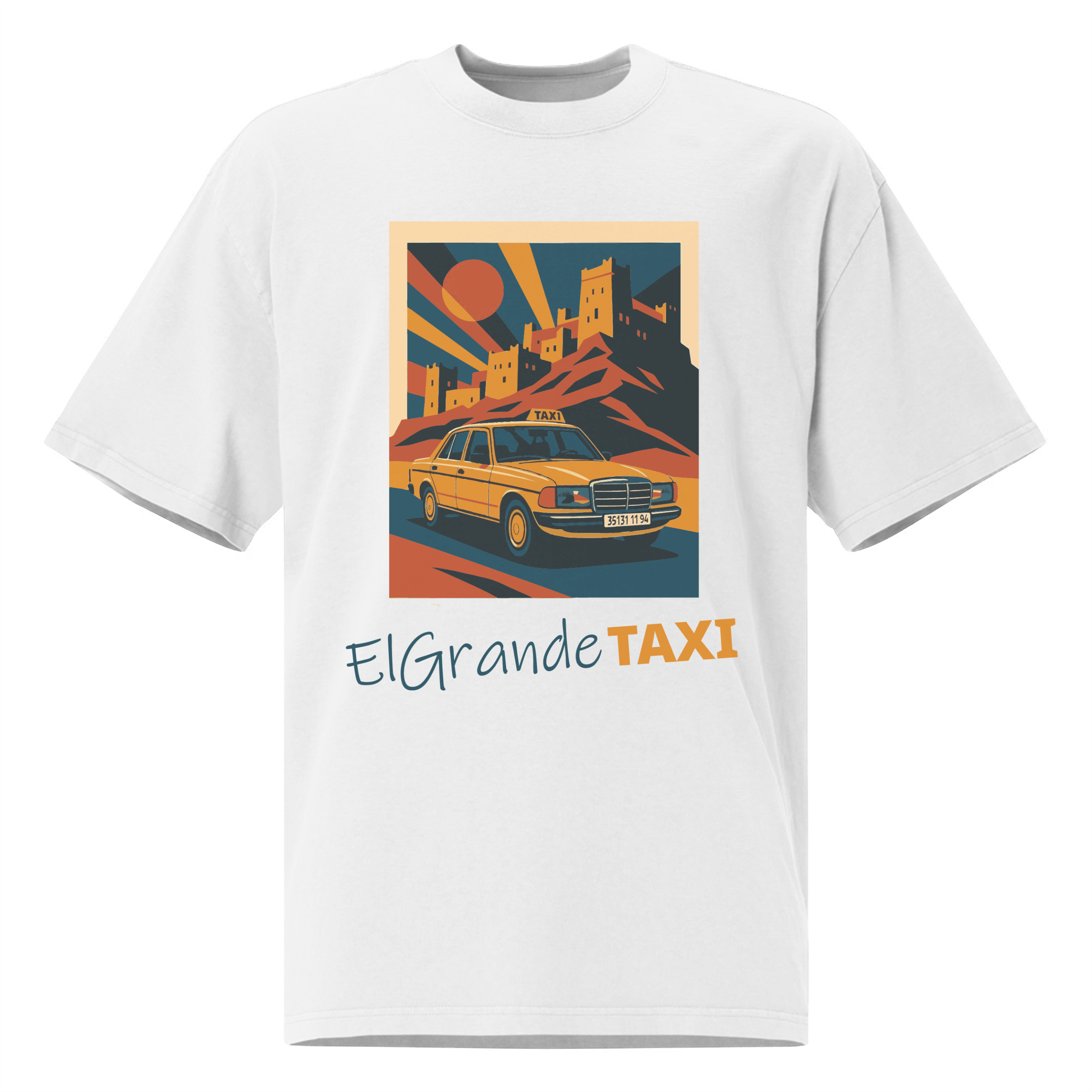 T SHIRT - OVERSIZE - ELGRAHND TAXI