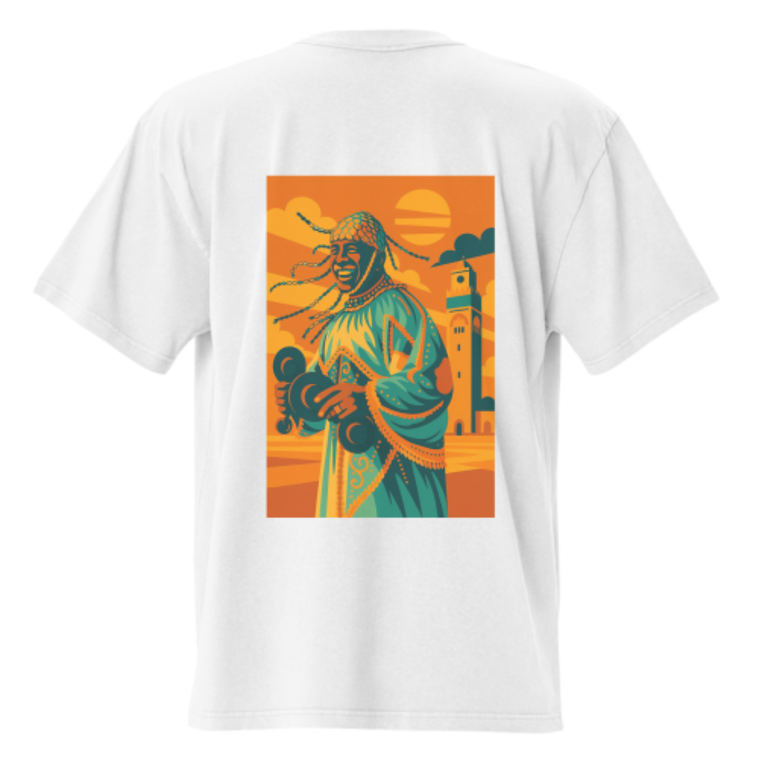 T SHIRT - OVERSIZE- GNAOUA