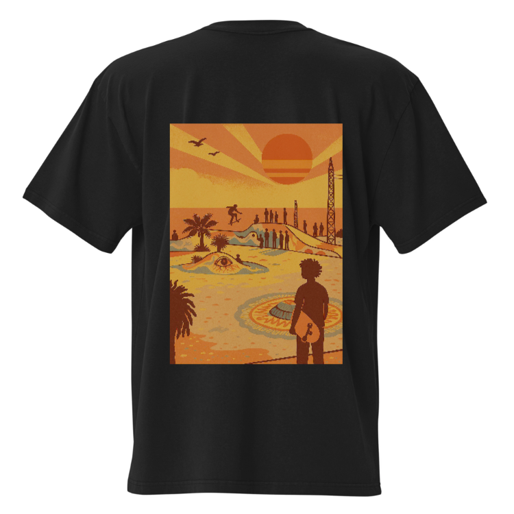 T SHIRT - OVERSIZE - TAGHAZOUT PARK