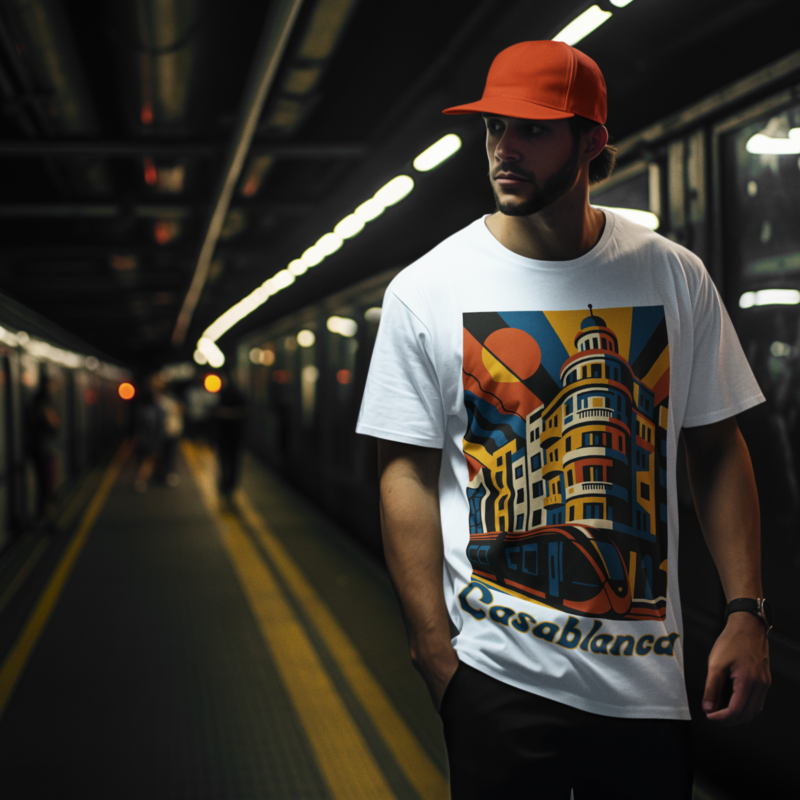 T SHIRT - OVERSIZE - CASABLANCA