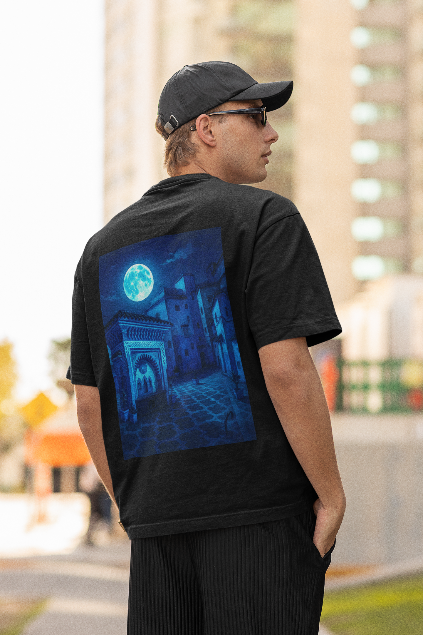 T SHIRT - OVERSIZE - CHEFCHAOUEN