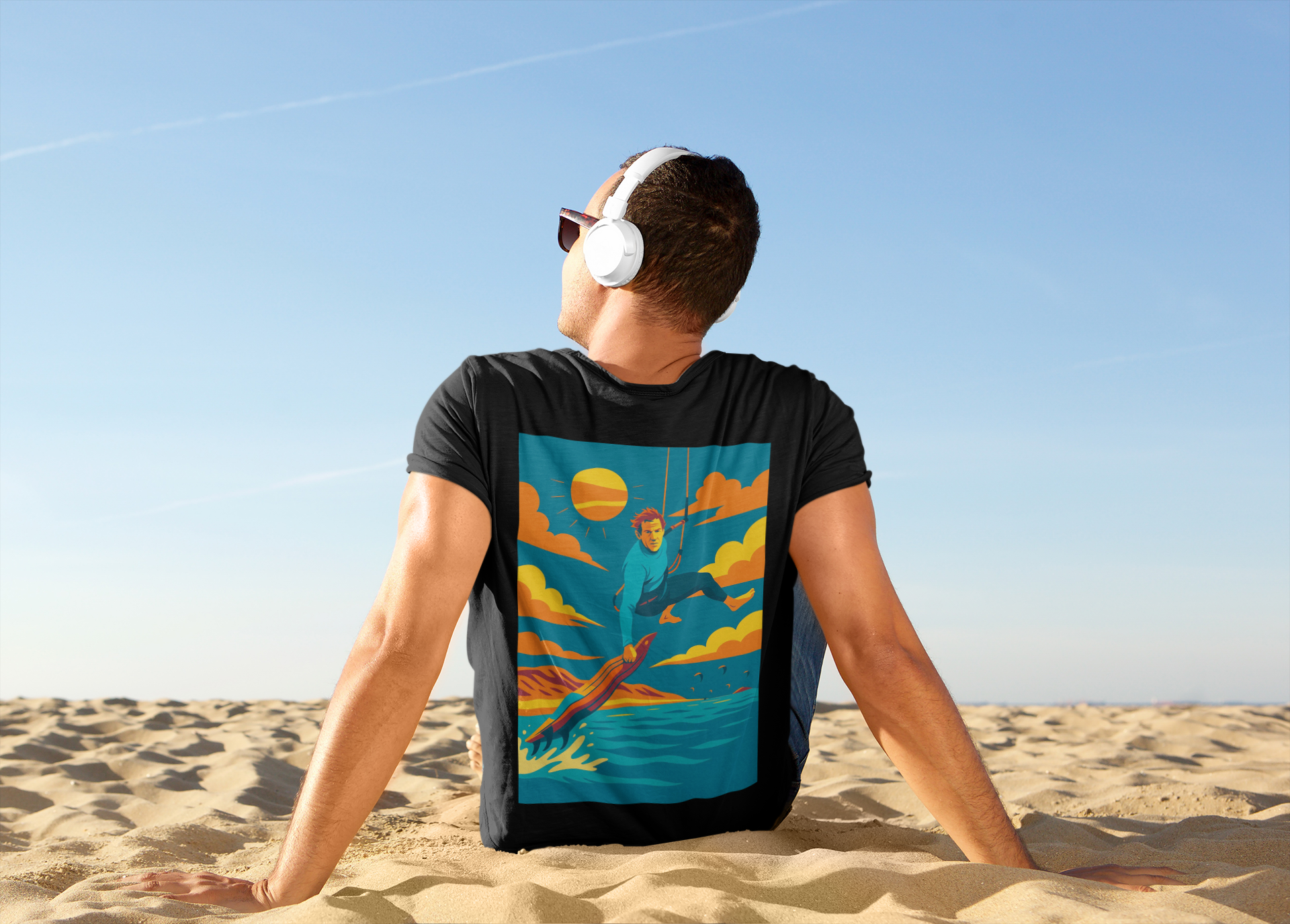T SHIRT - OVERSIZE - DAKHELA KITSURF