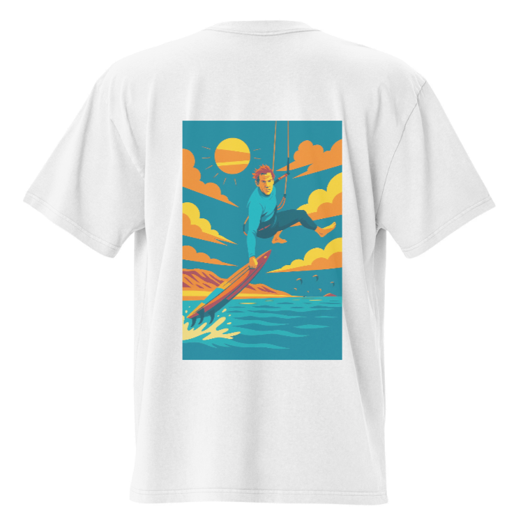 T SHIRT - OVERSIZE - DAKHELA KITSURF