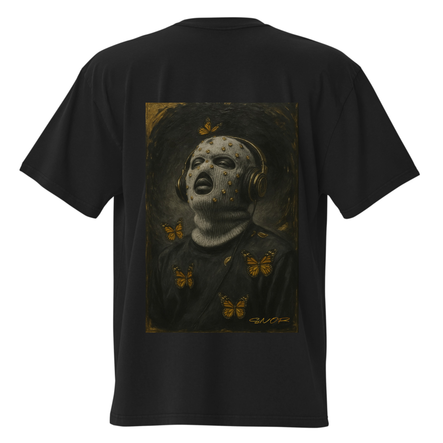 T SHIRT - OVERZISEBACK - SNOR
