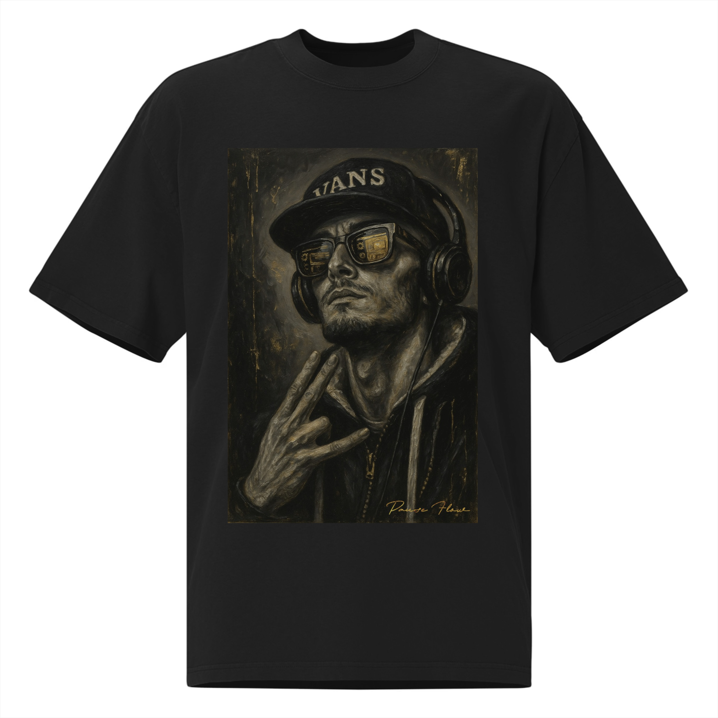 T SHIRT - OVERSIZE - PAUSE FLOW