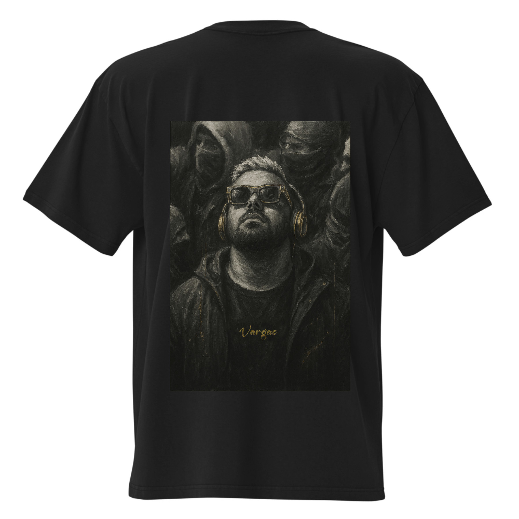 T SHIRT - OVERZISEBACK - VARGAS