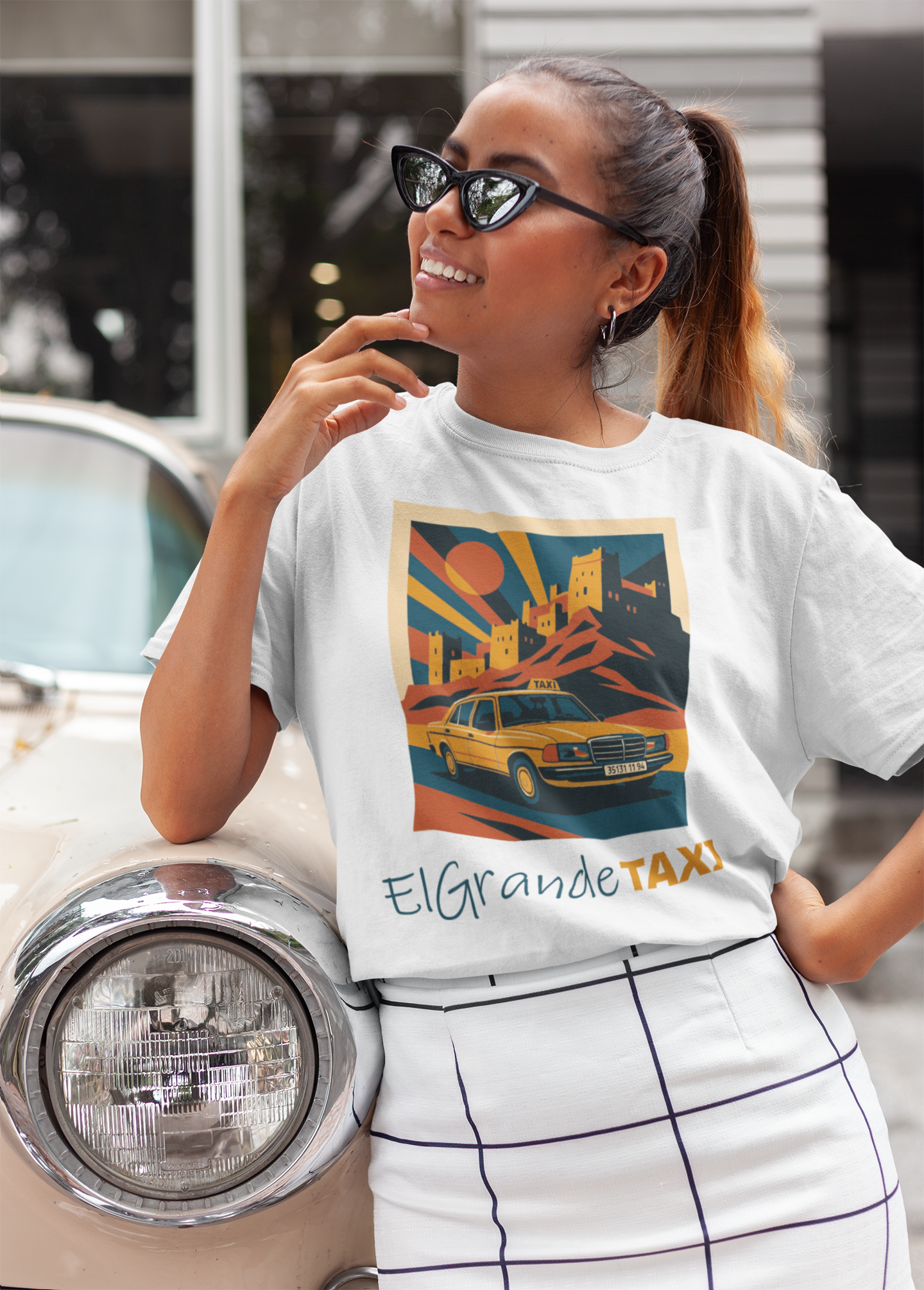T SHIRT - OVERSIZE - ELGRAHND TAXI