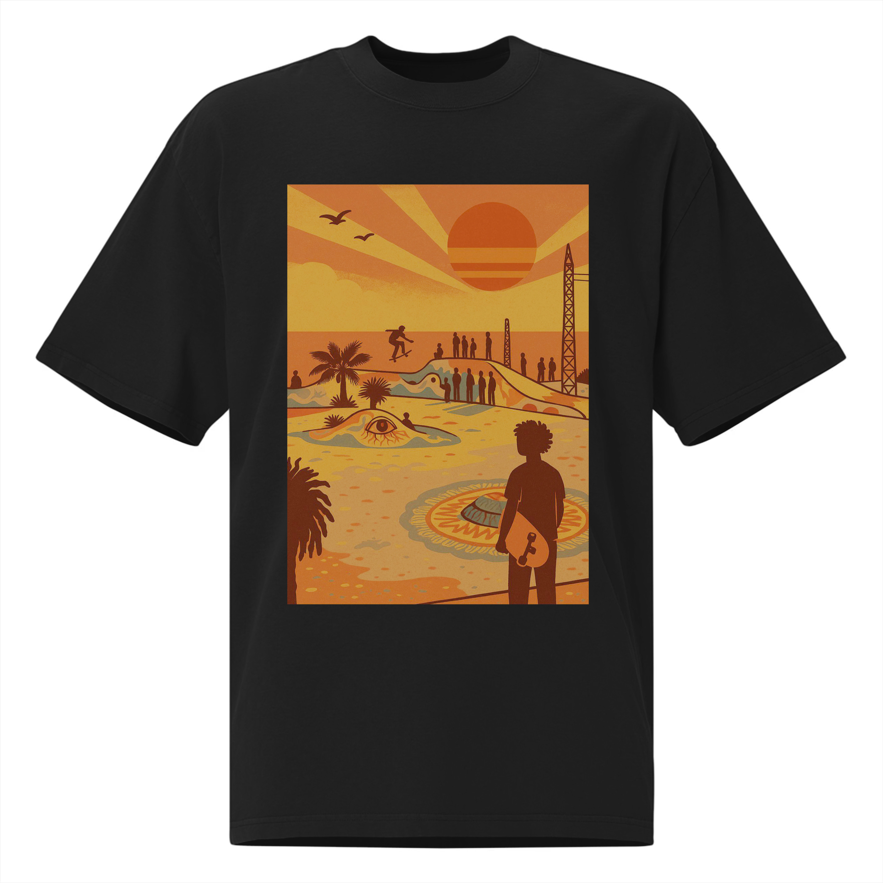 T SHIRT - OVERSIZE - TAGHAZOUT PARK