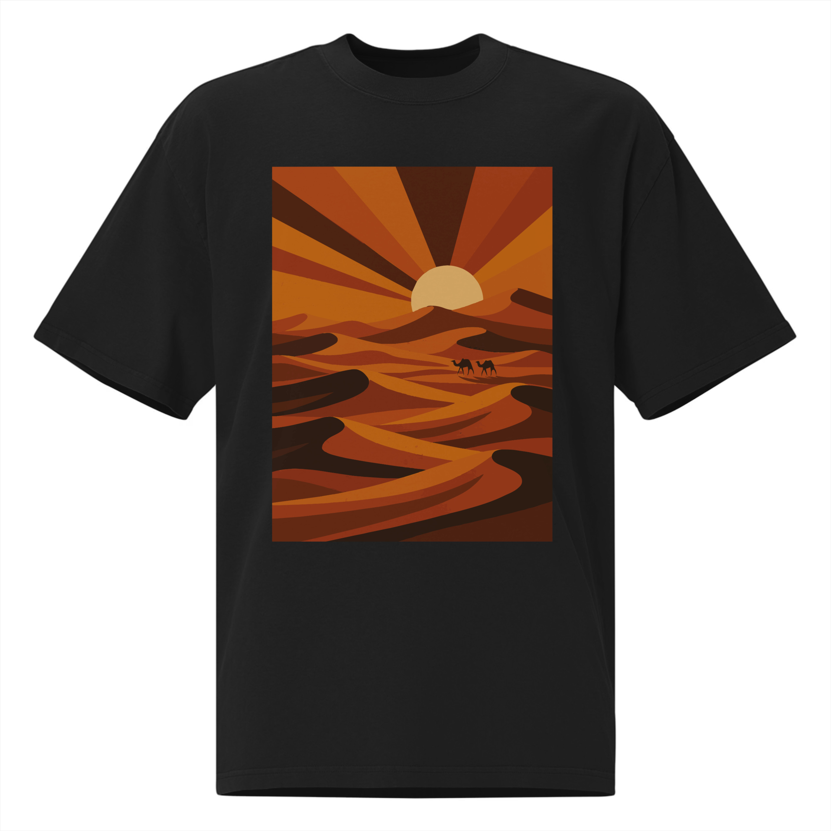 T SHIRT - OVERSZE - SAHARA