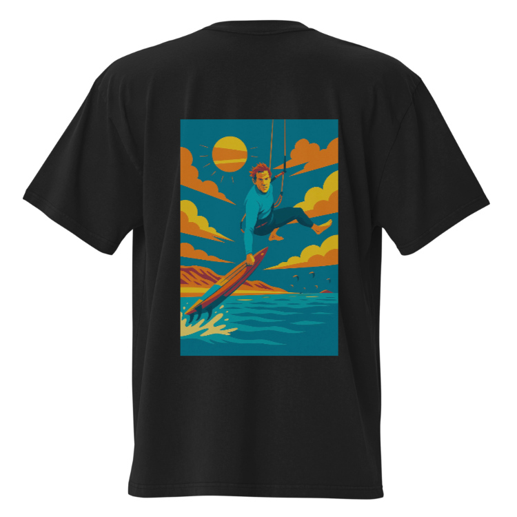 T SHIRT - OVERSIZE - DAKHELA KITSURF