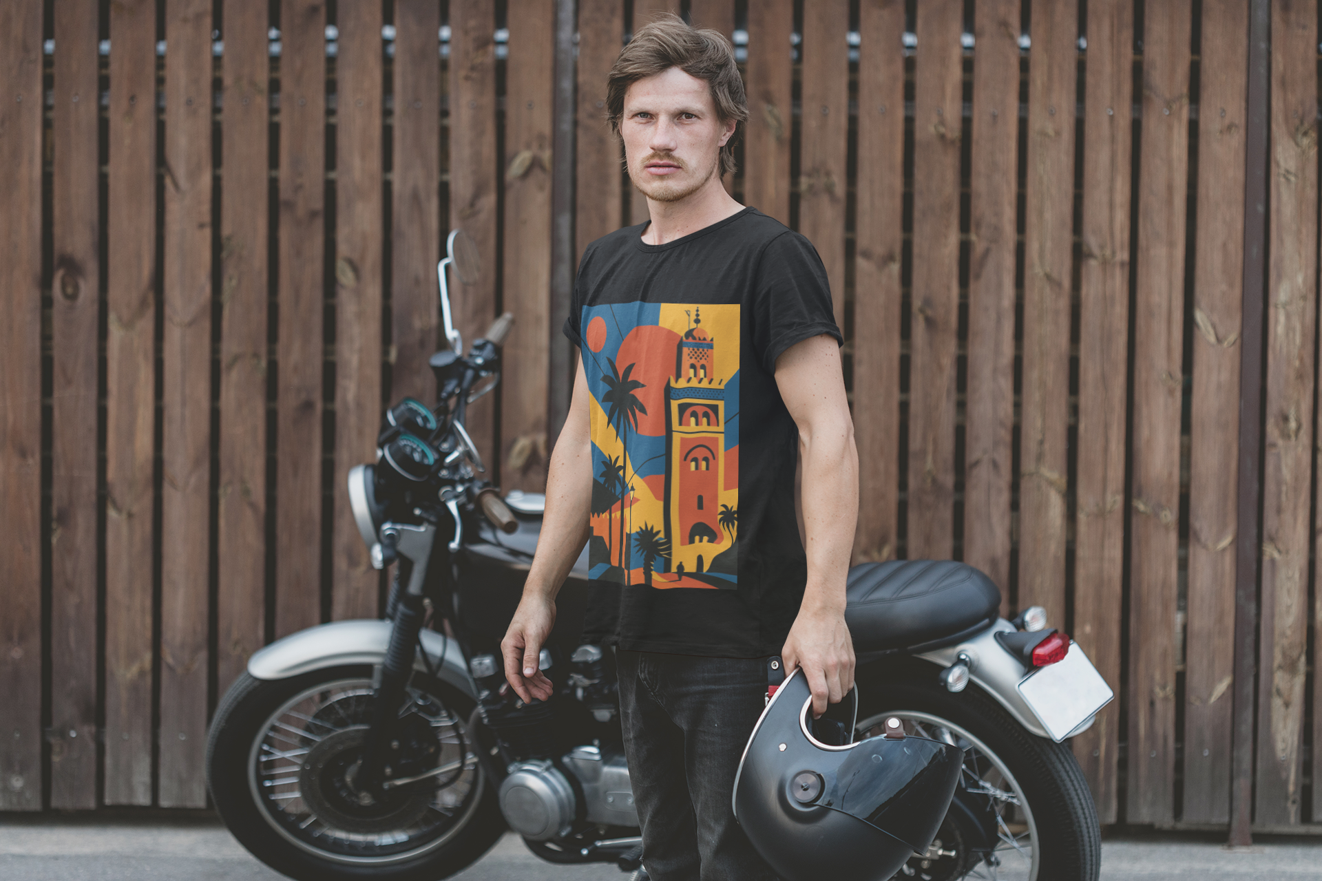 T SHIRT - OVRSIZE - MARAKKECH KOTOBIYA