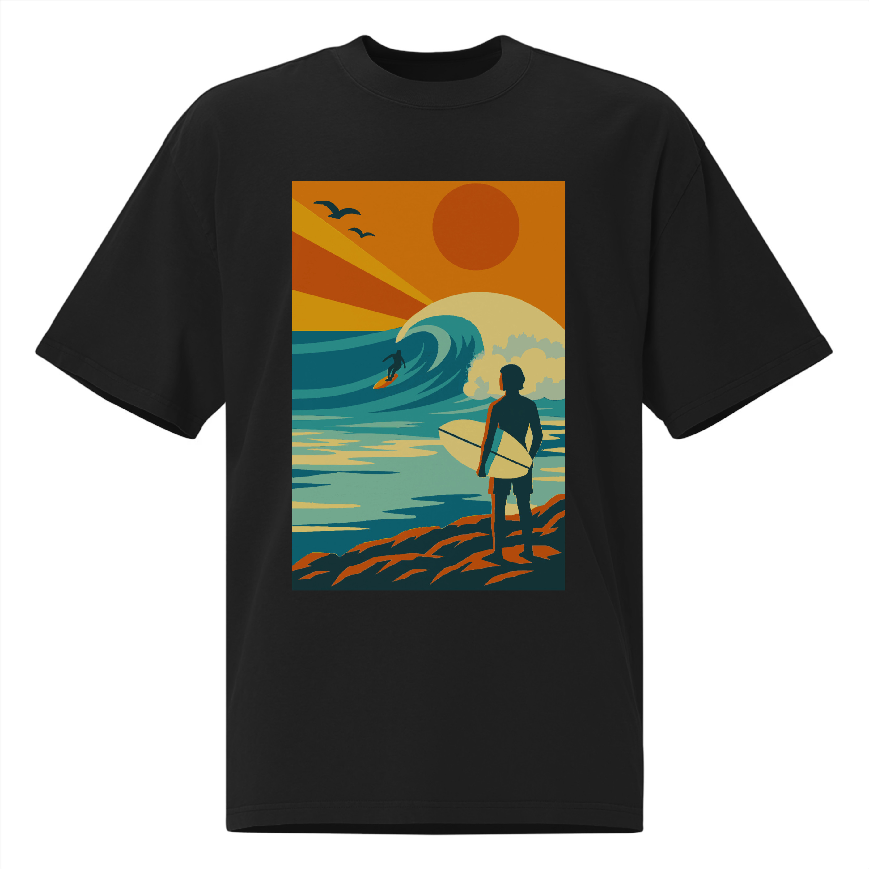 T CHIRT - OVERSIZE - TAGHAZOUT SURF
