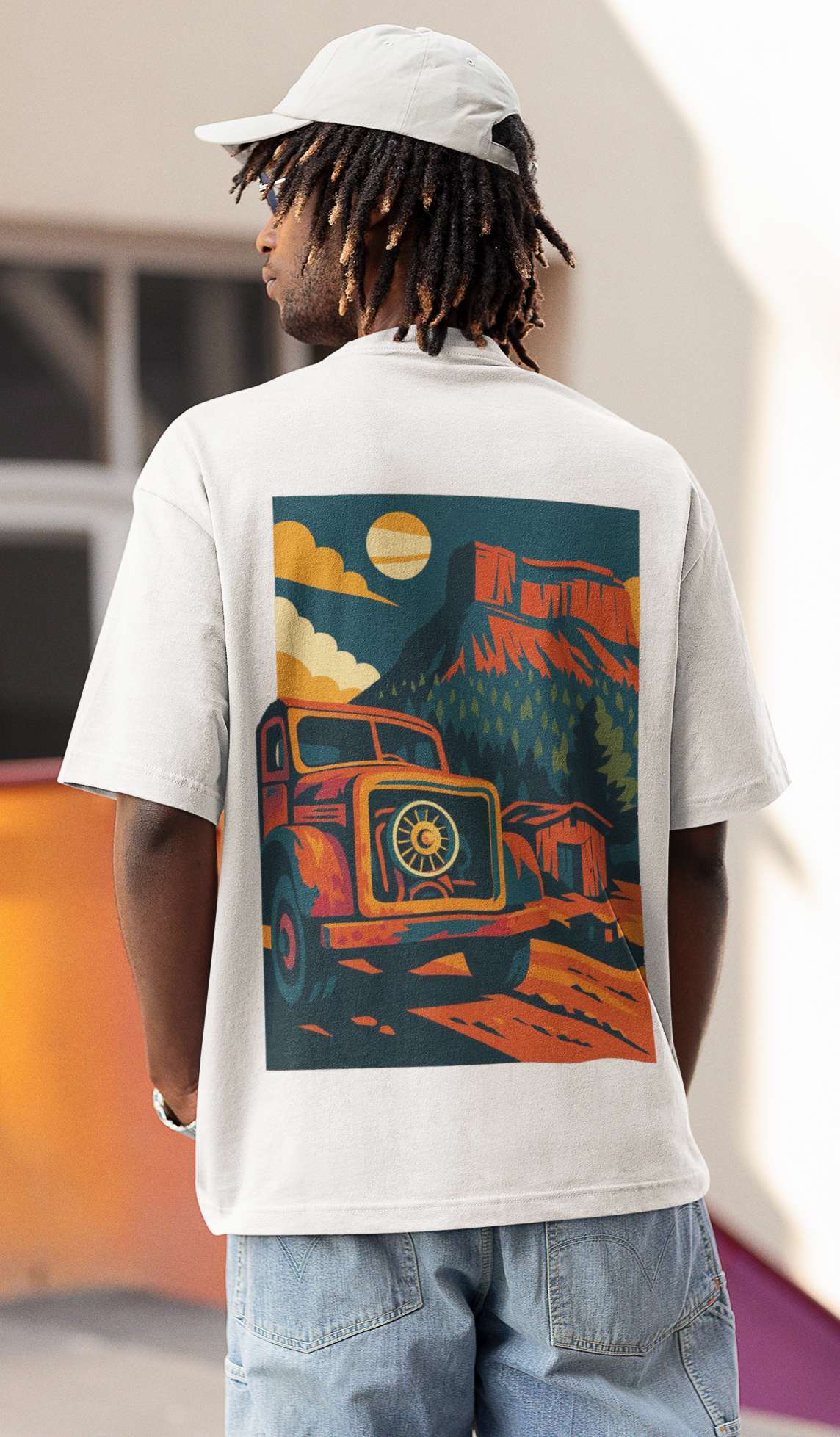 T SHIRT - OVERSIZE - CATHEDRAL
