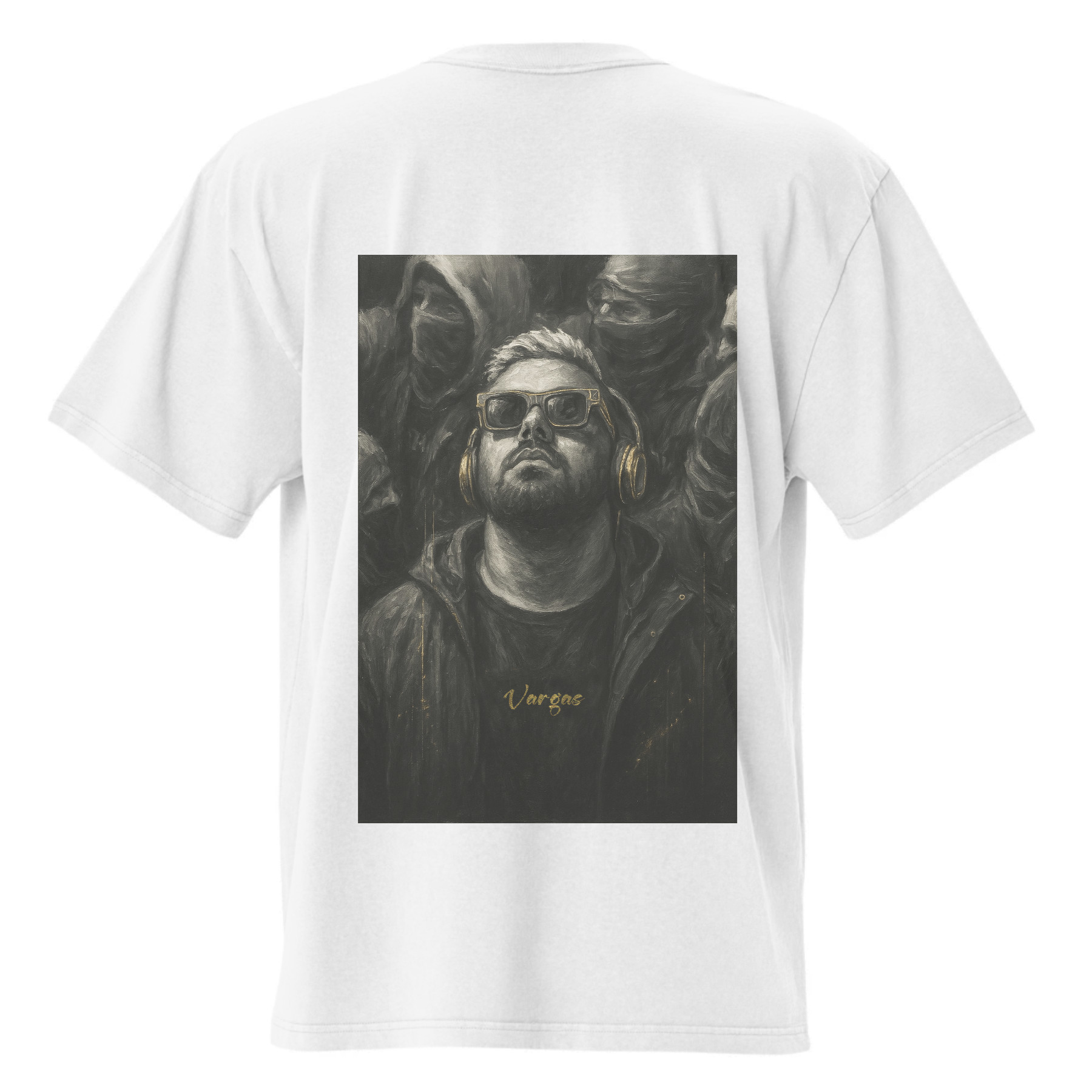 T SHIRT - OVERZISEBACK - VARGAS