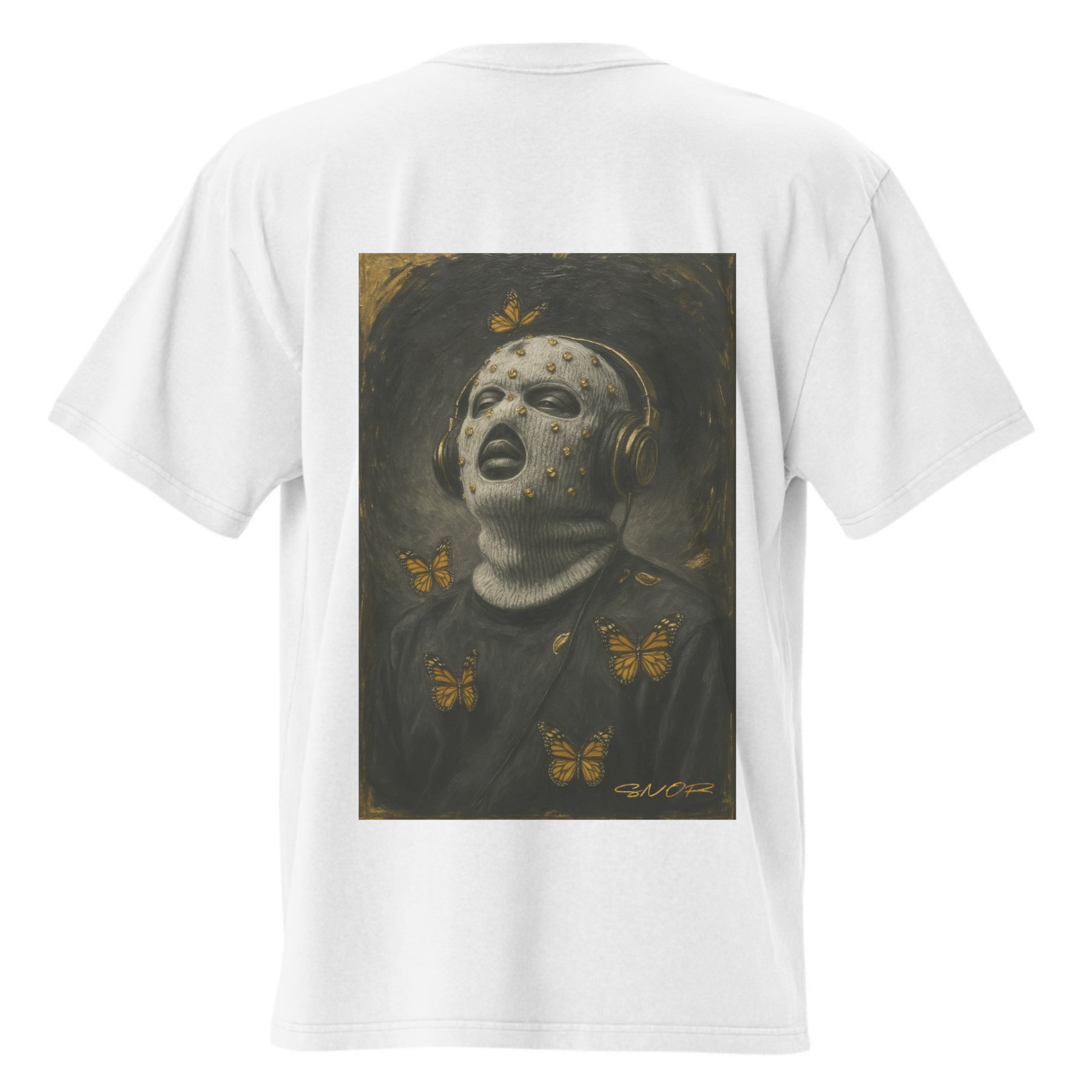 T SHIRT - OVERZISEBACK - SNOR