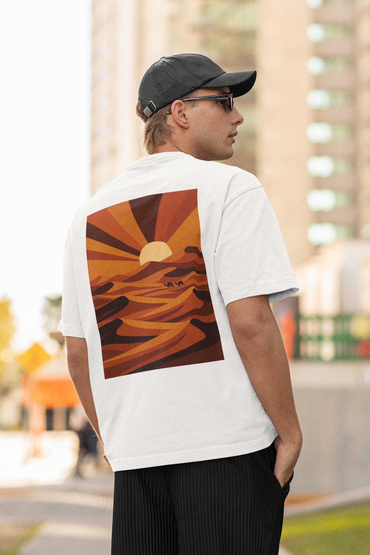 T SHIRT - OVERSZE - SAHARA
