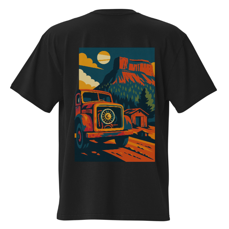 T SHIRT - OVERSIZE - CATHEDRAL