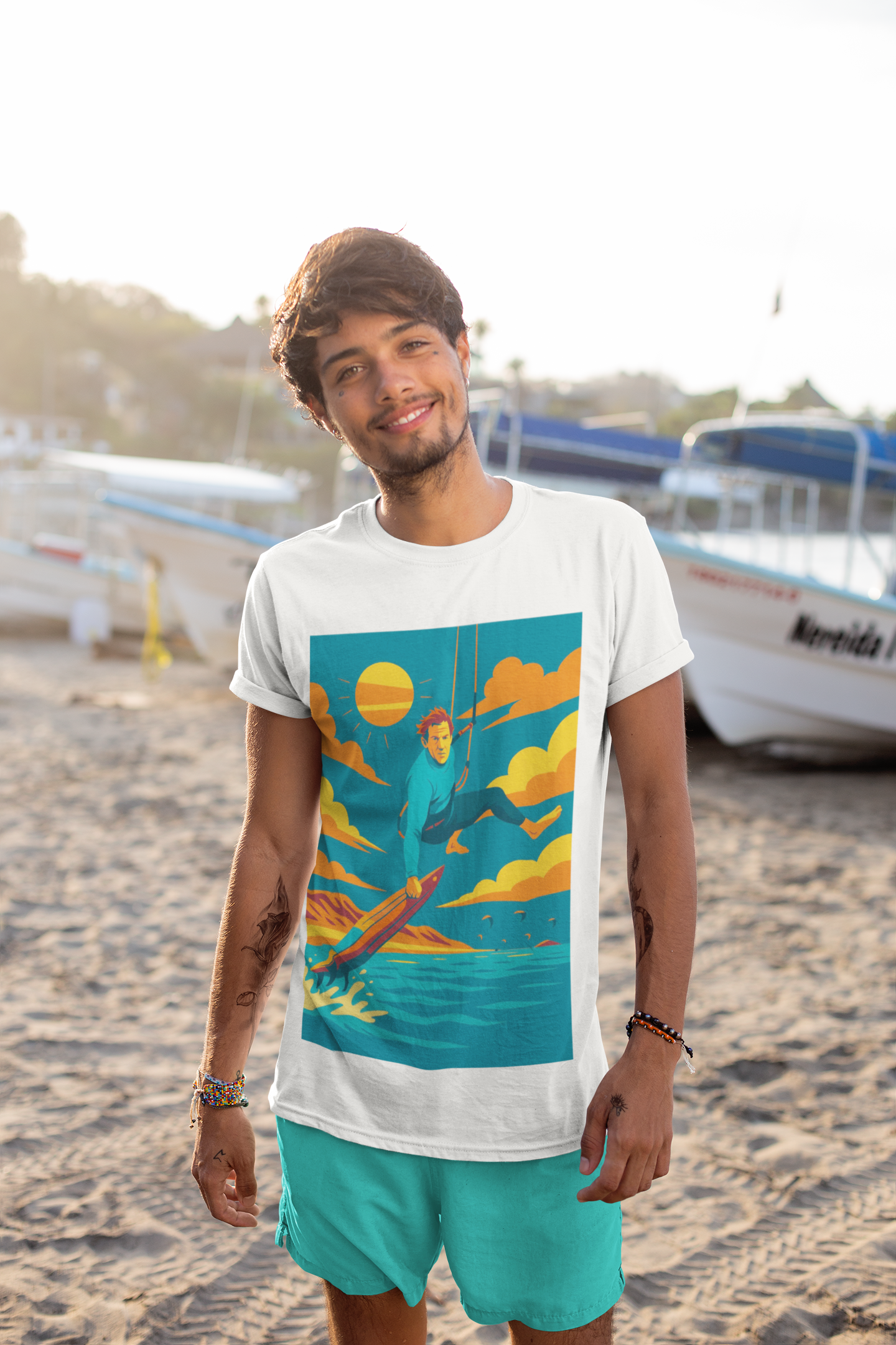 T SHIRT - OVERSIZE - DAKHELA KITSURF