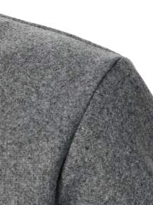 Manfinity Homme Homme Manteau poche à rabat à bouton