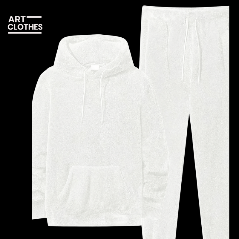 🔥 طقم رجالي شتوي فاخر بقبعة وسروال – دفء وأناقة في كل لحظة