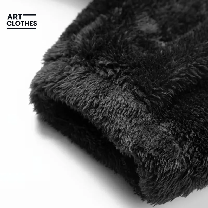 🔥 طقم رجالي شتوي فاخر بقبعة وسروال – دفء وأناقة في كل لحظة