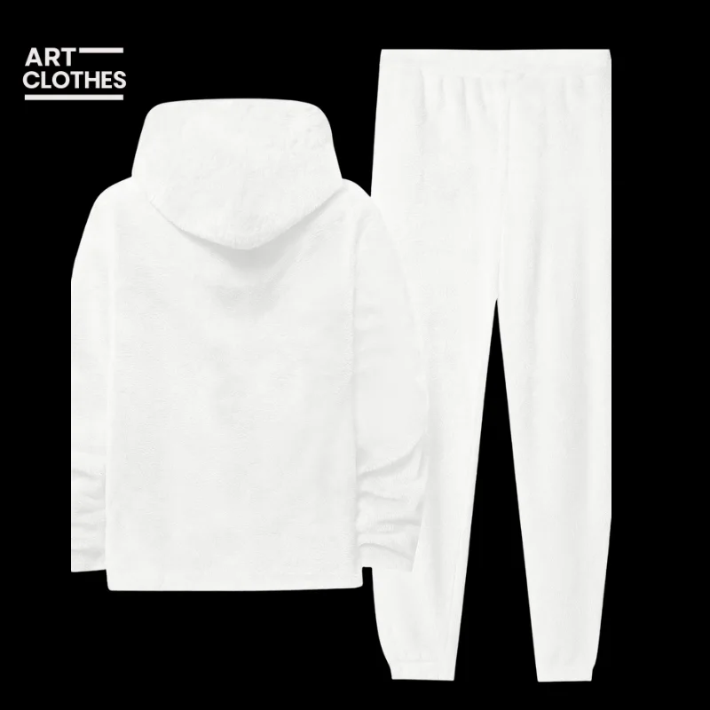 🔥 طقم رجالي شتوي فاخر بقبعة وسروال – دفء وأناقة في كل لحظة