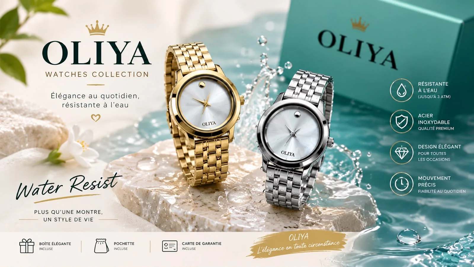 COLLECTION MONTRES OLIYA