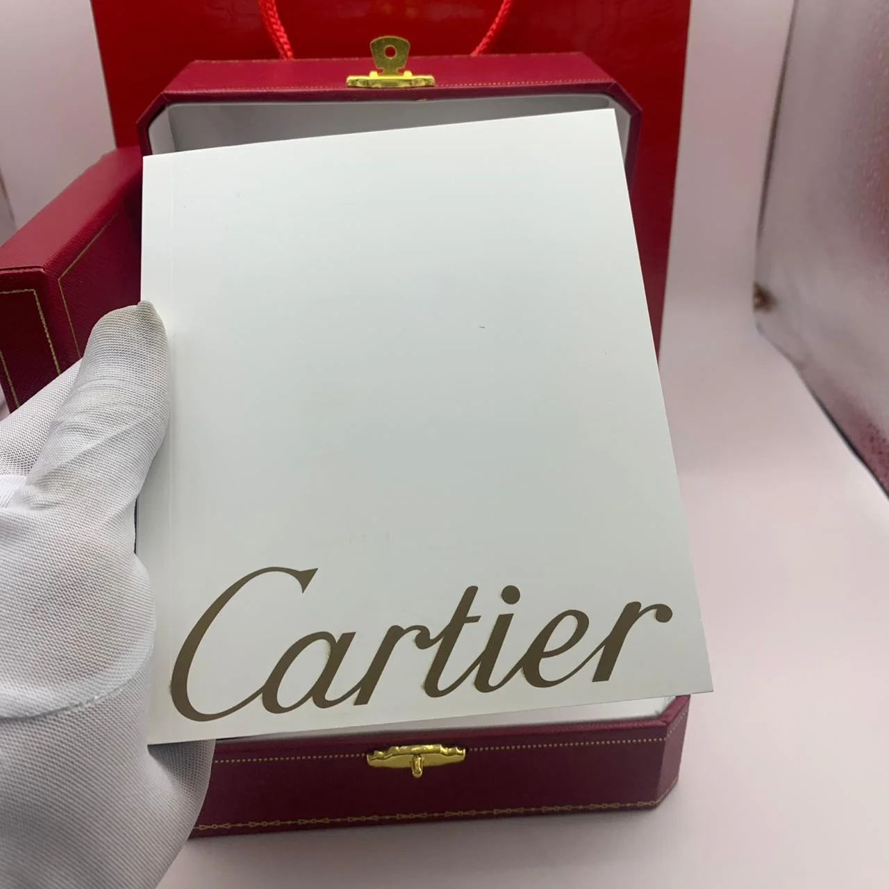 CARTIER AVEC BOITE