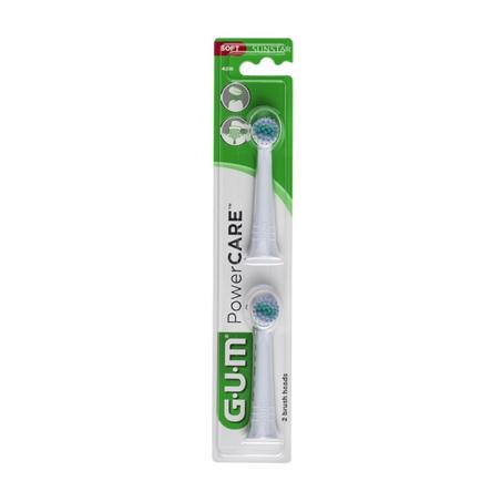 GUM RECHARGE POWER CARE 2 TETES DE BROSSE 4210