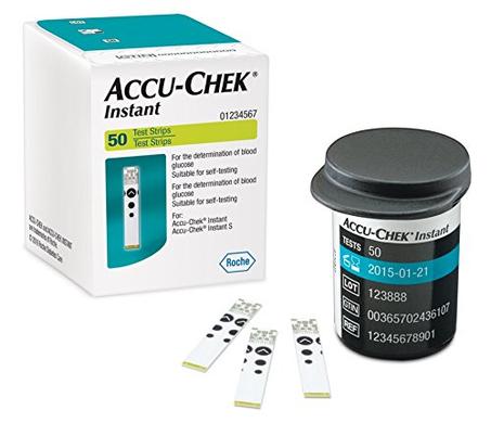 ACCU CHEK INSTANT BANDELETTES 50U