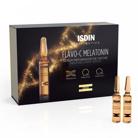 ISDIN FLAVO C MELATONINE SERUM REPARATEUR NUIT 10AMP