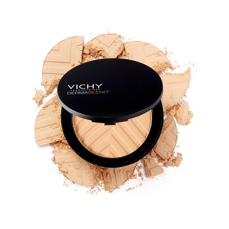 Vichy Dermablend Poudre Compacte SPF25 Peau Normale à Grasse 25 NUDE | 9,5g