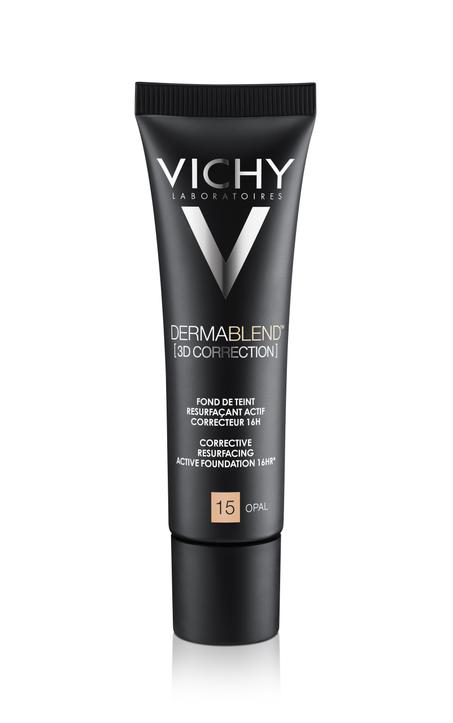 Vichy Dermablend Fond de Teint Correction 3D SPF25 Peau Grasse Acnéique 15 OPAL | 30ml