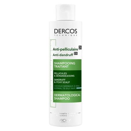 Vichy Dercos Shampooing Anti-Pelliculaire DS Cheveux Normaux à Gras 200ml