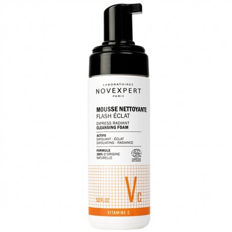 NOVEXPERT FLASH ECLAT MOUSSE NETTOYANTE 150ML