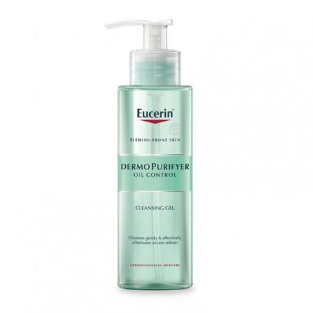 EUCERIN DERMO PURIFYER OIL CONTROL GEL NETTOYANT 200ML