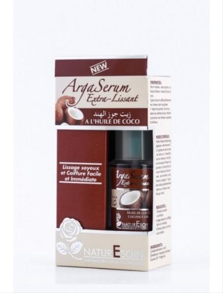 NATURESOIN ARGA SERUM EXTRA LISSANT HUILE DE COCO