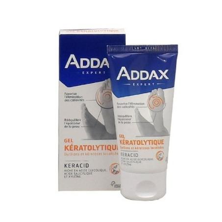 ADDAX KERACID GEL KERATOLYTIQUE PIEDS CALLOSITES