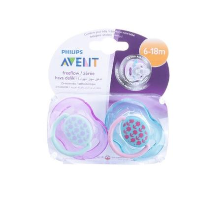 AVENT 2 SUCETTES ULTRA AIR 6-18M SCF 244/23