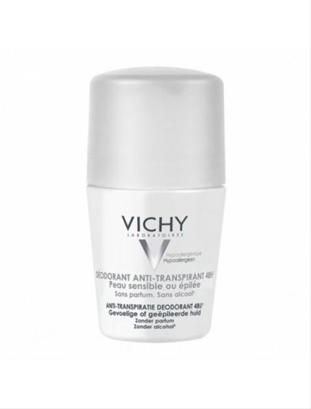 Vichy Dermo Déodorant Anti-Transpirant 48H Bille Peau Sensible 50ml